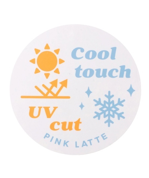 PINK-latte（ピンクラテ）の「【UV・接触冷感】ショート丈ブルゾン（ブルゾン・キッズ・オフホワイト/サックスブルー/ブラック/ライトピンク・140cm/120cm/160cm/150cm/130cm）」の14枚目の写真