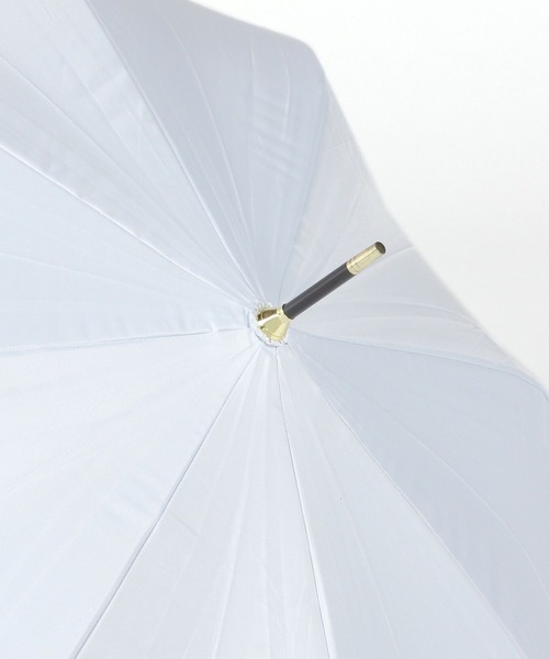 BAYFLOW(ベイフロー)の「【CHARIS】SUNRAINバイカラー晴雨兼用傘58cm/遮光率100%/紫外線遮蔽率100%/UP50+/遮熱効果/超撥水加工(長傘・レディース・ライトグリーン/ホワイト/ピンク・0)」の17枚目の写真