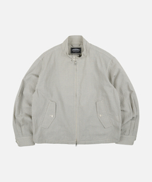 CHECK BUDDY HARRINGTON JACKET _ SKY BLUE