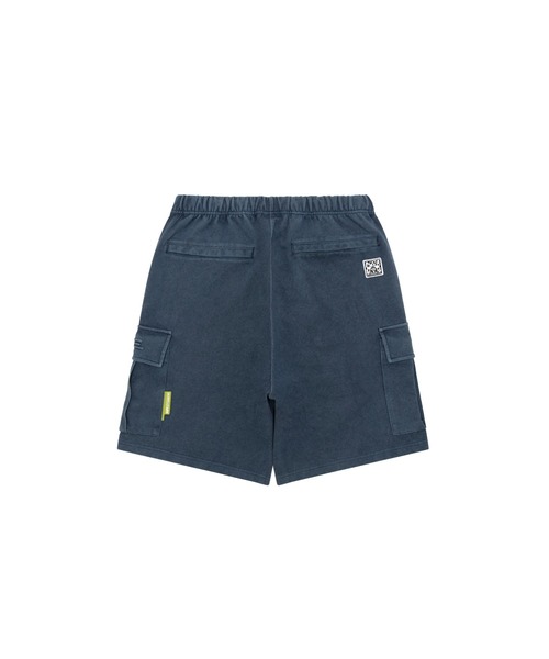 AAPE BY A BATHING APE（エーエイプバイアベイシングエイプ）の「AAPE MAIN SWEAT CARGO SHORTS（スウェットパンツ・メンズ・ライトブラック/ネイビー・LARGE/SMALL/X-LARGE/MEDIUM）」の7枚目の写真
