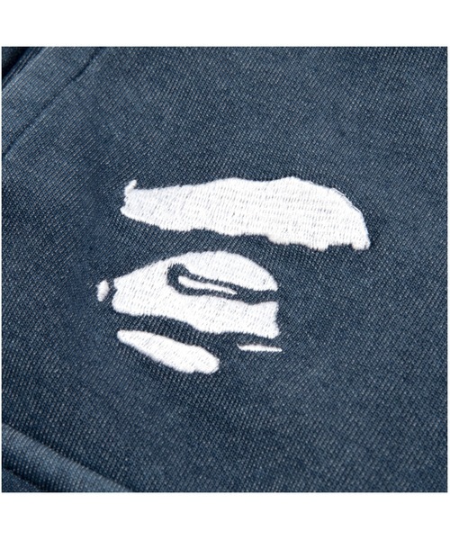 AAPE BY A BATHING APE（エーエイプバイアベイシングエイプ）の「AAPE MAIN SWEAT CARGO SHORTS（スウェットパンツ・メンズ・ライトブラック/ネイビー・LARGE/SMALL/X-LARGE/MEDIUM）」の8枚目の写真
