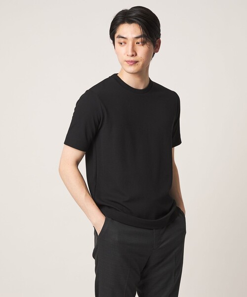 A DAY IN THE LIFE UNITED ARROWS(アデイインザライフユナイテッドアローズ)の「サーフニット ジャケットTシャツ<A DAY IN THE LIFE>(Tシャツ/カットソー・メンズ・ブラック/ネイビー/ホワイト/ライトグレー・S/L/XL/M)」の2枚目の写真