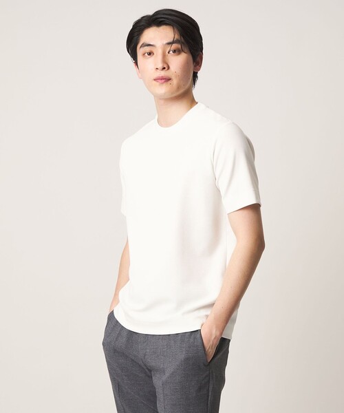 A DAY IN THE LIFE UNITED ARROWS(アデイインザライフユナイテッドアローズ)の「サーフニット ジャケットTシャツ<A DAY IN THE LIFE>(Tシャツ/カットソー・メンズ・ブラック/ネイビー/ホワイト/ライトグレー・S/L/XL/M)」の5枚目の写真