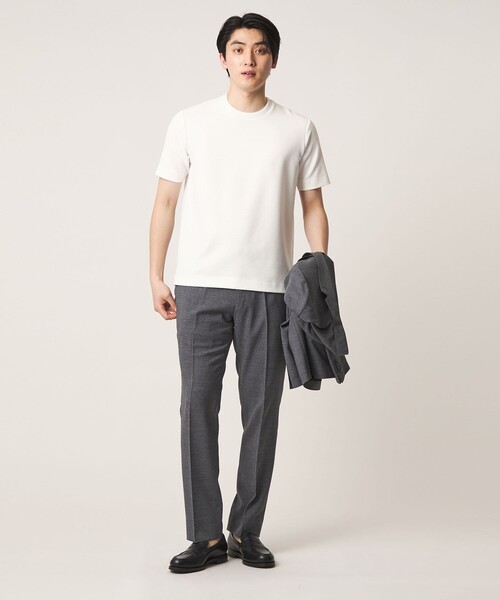 A DAY IN THE LIFE UNITED ARROWS(アデイインザライフユナイテッドアローズ)の「サーフニット ジャケットTシャツ<A DAY IN THE LIFE>(Tシャツ/カットソー・メンズ・ブラック/ネイビー/ホワイト/ライトグレー・S/L/XL/M)」の6枚目の写真