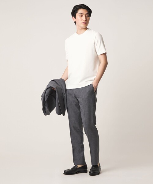 A DAY IN THE LIFE UNITED ARROWS(アデイインザライフユナイテッドアローズ)の「サーフニット ジャケットTシャツ<A DAY IN THE LIFE>(Tシャツ/カットソー・メンズ・ブラック/ネイビー/ホワイト/ライトグレー・S/L/XL/M)」の7枚目の写真