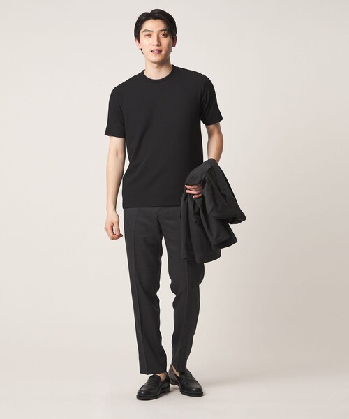 A DAY IN THE LIFE UNITED ARROWS(アデイインザライフユナイテッドアローズ)の「サーフニット ジャケットTシャツ<A DAY IN THE LIFE>(Tシャツ/カットソー・メンズ・ブラック/ネイビー/ホワイト/ライトグレー・S/L/XL/M)」の9枚目の写真