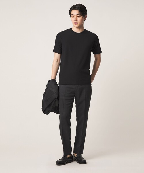 A DAY IN THE LIFE UNITED ARROWS(アデイインザライフユナイテッドアローズ)の「サーフニット ジャケットTシャツ<A DAY IN THE LIFE>(Tシャツ/カットソー・メンズ・ブラック/ネイビー/ホワイト/ライトグレー・S/L/XL/M)」の10枚目の写真
