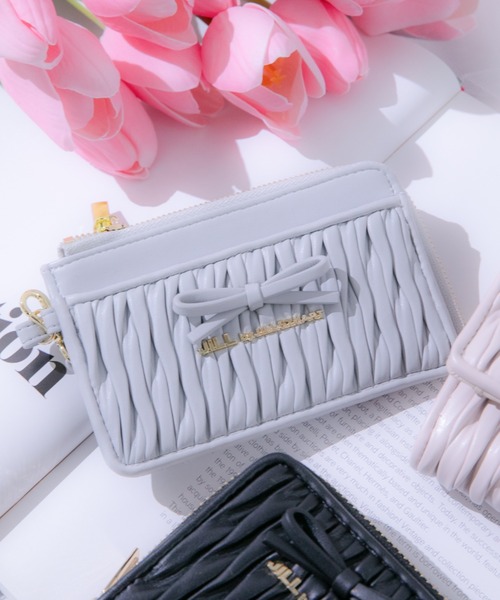 ミニリボンパフィフラグメントケース（財布）｜JILL by JILL STUART