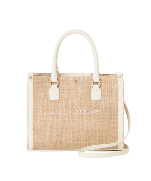 JILL by JILL STUART（ジルバイジルスチュアート）の「バリエーションパイピングトート（トートバッグ・レディース・ブルー/ベージュ系その他/ホワイト・FREE）」の15枚目の写真