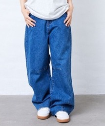 Fluffy BROTHERS（フラッフィーブラザーズ）の「ダーツデニムパンツ(大人サイズ)（デニムパンツ）」