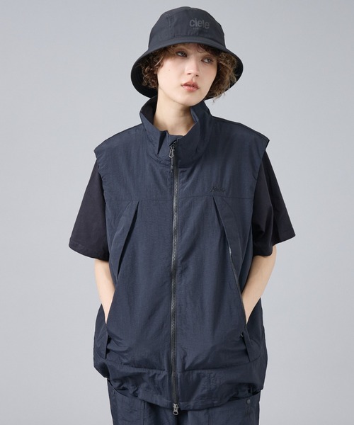 NANGA(ナンガ)の「【NANGA / ナンガ】N2600-1C132A / 26SS ナイロンタッサー ベスト / ユニセックス(ブルゾン・メンズ・ブラック/カーキ/ネイビー・M/L)」の5枚目の写真