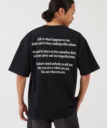 【SIDEWAY STANCE】プリント 半袖Tシャツ