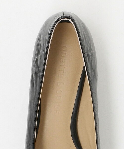 ODETTE E ODILE（オデットエオディール）の「ダブルベルトポインテッド フラット10↑（パンプス・レディース・ブラック/ベージュ・25cm/22.5cm/24.5cm/24cm/23.5cm/23cm/22cm）」の8枚目の写真