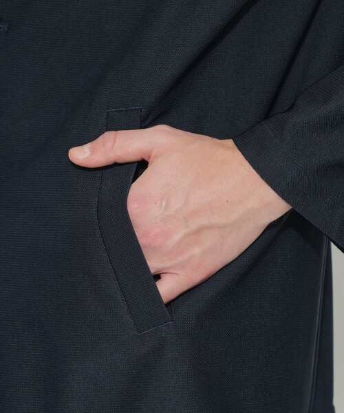 BLACK LABEL CRESTBRIDGE(ブラックレーベル・クレストブリッジ)の「【BLACK lab.】AIRTOOLライトメッシュカーディガン(カーディガン/ボレロ・メンズ・グレー系その他/ネイビー・L/M/LL)」の13枚目の写真