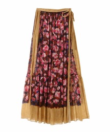 CURRENTAGE（カレンテージ）の「【CURRENTAGE/カレンテージ】Rose print skirt（スカート）」