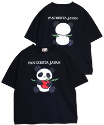 りんご大好きパンダさんTシャツ(M2)