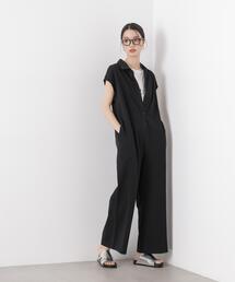 NANO universe | ポロサロペットカットパンツ(サロペット/オーバーオール)