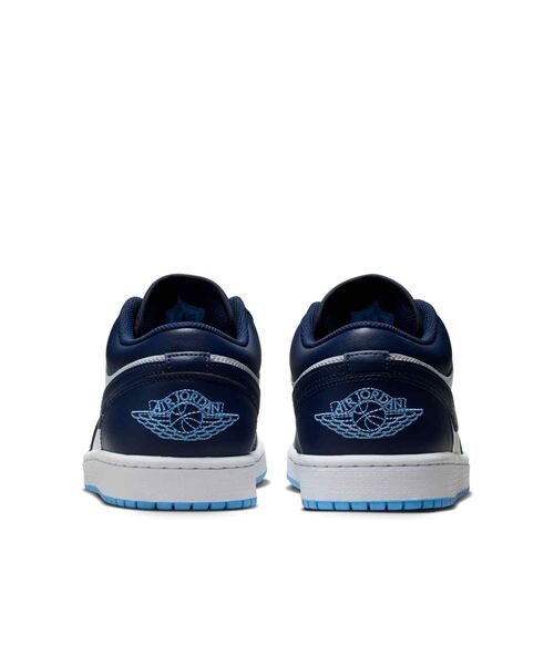 JORDAN BRAND(ジョーダンブランド)の「エア ジョーダン 1 LOW メンズシューズ / Air Jordan 1 Low Men's Shoes 553558-404 Midnight Navy(スニーカー・メンズ・ネイビー・25.5/26.5/27/27.5/28/28.5/29/25/26/29.5/30)」の6枚目の写真
