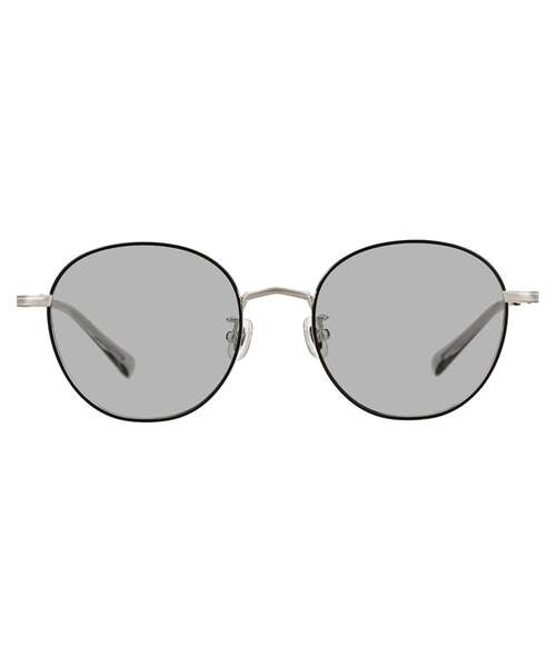 Zoff(ゾフ)の「ボストン型 サングラス|調光 紫外線で色が変わる 紫外線対策 UVカット 丸型 メタル メンズ レディース 男性用 女性用 ユニセックス おしゃれ|Zoff|TREND SUNGLASSES(サングラス・レディース・ブラック系その他6/ブラウン系8・FREE)」の5枚目の写真