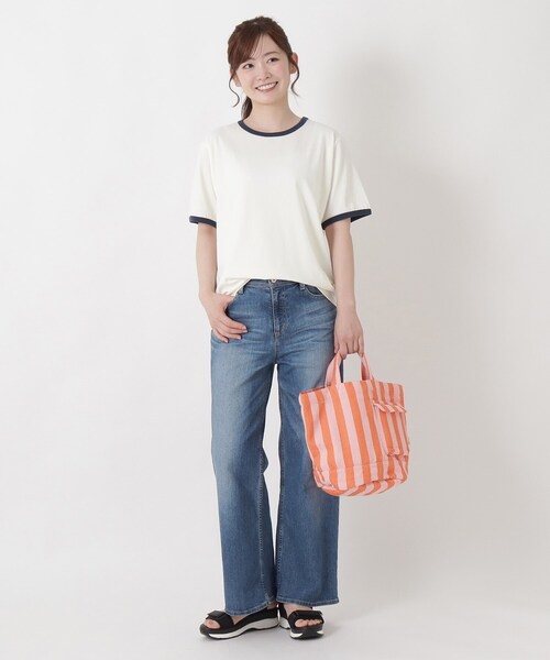 one'sterrace(ワンズテラス)の「ROOTOTE ルートート デリリサイクル コットンF(トートバッグ・レディース・イエロー系8/ブラック系8/オレンジ系その他5/グリーン系5・99)」の17枚目の写真
