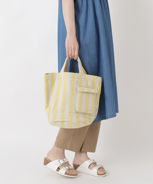 one'sterrace(ワンズテラス)の「ROOTOTE ルートート デリリサイクル コットンF(トートバッグ・レディース・イエロー系8/ブラック系8/オレンジ系その他5/グリーン系5・99)」の18枚目の写真