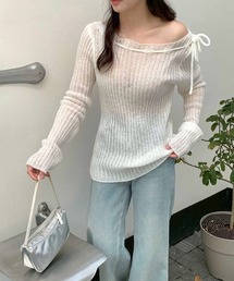 ルネ　トップス34 パステルカラー　ニット René - ルネ トップス34 パステルカラー ニットの通販 by p's shop