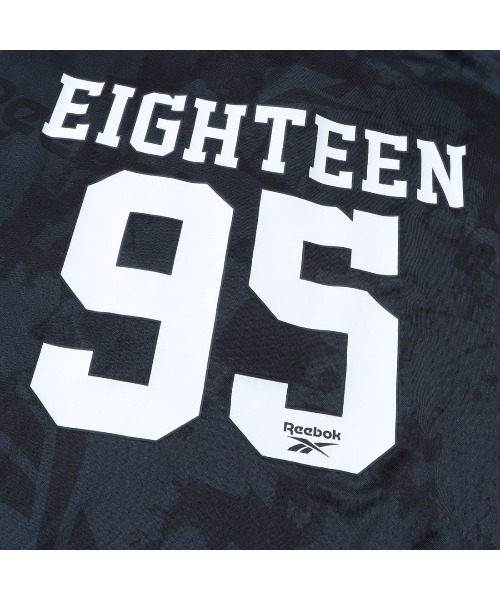 Reebok(リーボック)の「フットボールジャージー / STREET SPORT FOOTBALL JERSEY(Tシャツ/カットソー・メンズ・ブラック/レッド・X-LARGE/SMALL/MEDIUM/LARGE)」の6枚目の写真