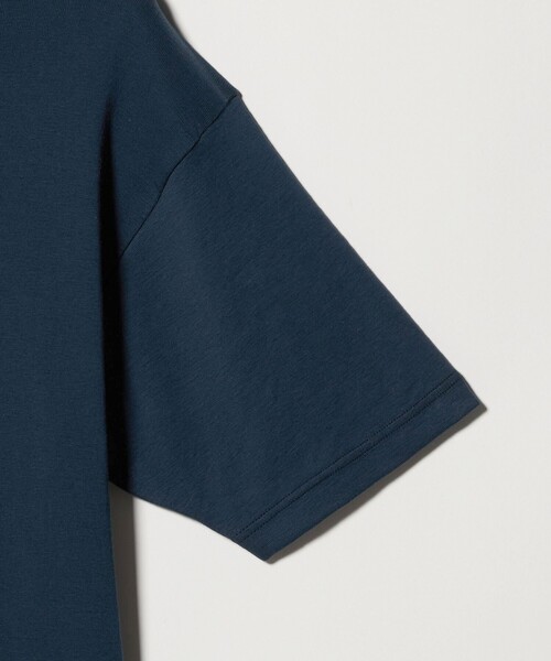 gicipi（ジチピ）の「＜gicipi＞GRONGO/クルーネック ベーシックフィット Tシャツ（Tシャツ/カットソー・メンズ・ホワイト/ロイヤルブルー・5/4）」の5枚目の写真