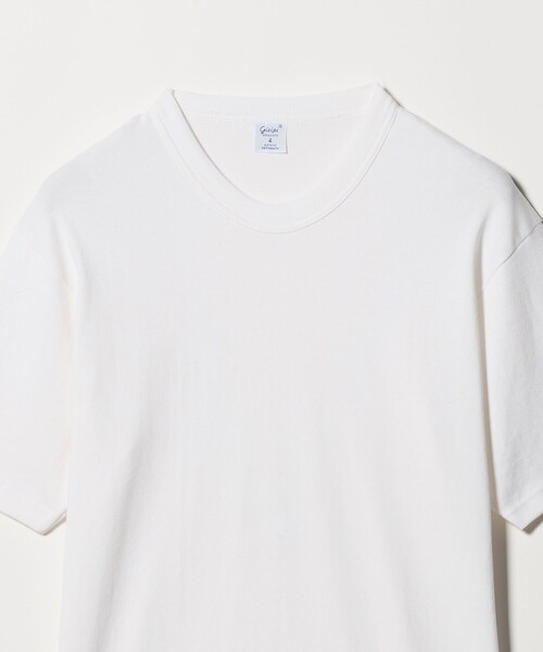 gicipi（ジチピ）の「＜gicipi＞GRONGO/クルーネック ベーシックフィット Tシャツ（Tシャツ/カットソー・メンズ・ホワイト/ロイヤルブルー・5/4）」の7枚目の写真