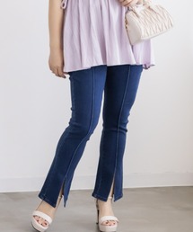 CLETTE（クレット）の「CLETTEオリジナルストレッチデニムスリットフレアパンツ（その他パンツ）」