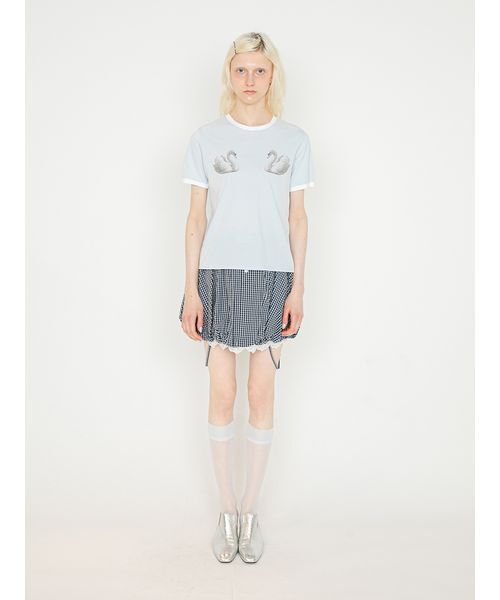 SORIN(ソリン )の「2Way Strap Balloon Skirt/2WAY ストラップバルーンスカート(スカート・レディース・ホワイト/ダークグレー/チェック・36/38)」の13枚目の写真