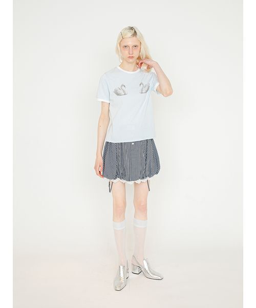 SORIN(ソリン )の「2Way Strap Balloon Skirt/2WAY ストラップバルーンスカート(スカート・レディース・ホワイト/ダークグレー/チェック・36/38)」の14枚目の写真