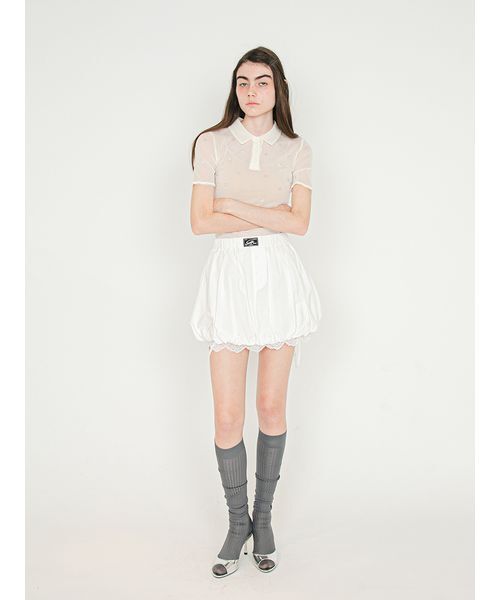 SORIN(ソリン )の「2Way Strap Balloon Skirt/2WAY ストラップバルーンスカート(スカート・レディース・ホワイト/ダークグレー/チェック・36/38)」の22枚目の写真