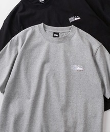 【76】【FIRST DOWN USA/ファーストダウン USA】ワンポイントロゴ刺繍  無地 クルーネックTシャツ