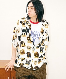 SUNNY SPORTS / サニースポーツ PRINTED BOX SHIRT レーヨン 半袖シャツ サマーシャツ