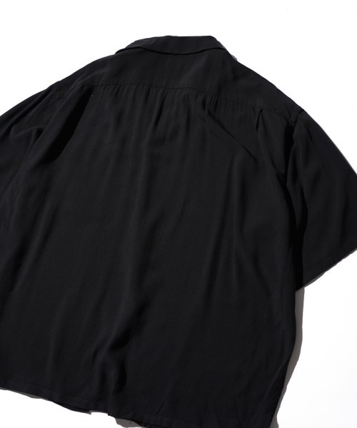SUNNY  SPORTS（サニースポーツ）の「SUNNY SPORTS / サニースポーツ PRINTED BOX SHIRT  レーヨン 半袖シャツ サマーシャツ（シャツ/ブラウス・メンズ・その他1/その他2/ブラック・MEDIUM/LARGE/SMALL）」の9枚目の写真