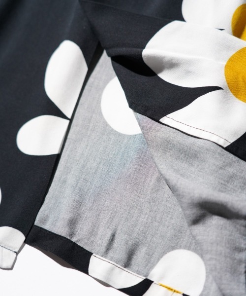 SUNNY  SPORTS（サニースポーツ）の「SUNNY SPORTS / サニースポーツ PRINTED BOX SHIRT  レーヨン 半袖シャツ サマーシャツ（シャツ/ブラウス・メンズ・その他1/その他2/ブラック・MEDIUM/LARGE/SMALL）」の16枚目の写真