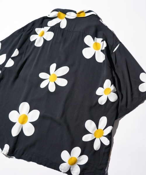 SUNNY  SPORTS（サニースポーツ）の「SUNNY SPORTS / サニースポーツ PRINTED BOX SHIRT  レーヨン 半袖シャツ サマーシャツ（シャツ/ブラウス・メンズ・その他1/その他2/ブラック・MEDIUM/LARGE/SMALL）」の17枚目の写真