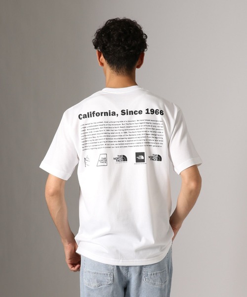 THE NORTH FACE（ザノースフェイス）の「【THE NORTH FACE(ザ・ノース・フェイス)】ヒストリカルロゴTシャツ[速乾]（Tシャツ/カットソー・メンズ・ホワイト/ブラック/ピンク・LARGE/MEDIUM）」の7枚目の写真