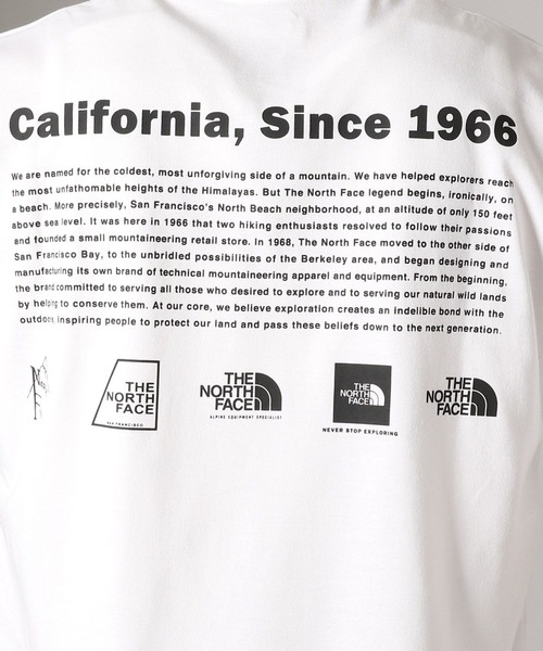 THE NORTH FACE（ザノースフェイス）の「【THE NORTH FACE(ザ・ノース・フェイス)】ヒストリカルロゴTシャツ[速乾]（Tシャツ/カットソー・メンズ・ホワイト/ブラック/ピンク・LARGE/MEDIUM）」の9枚目の写真