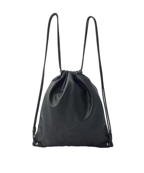X-girl（エックスガール）の「XG EMBLEM FAUX LEATHER KNAPSACK（バックパック/リュック・レディース・ブラウン/ブラック・ONE SIZE）」の8枚目の写真