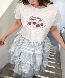 チェリークロップドTシャツ