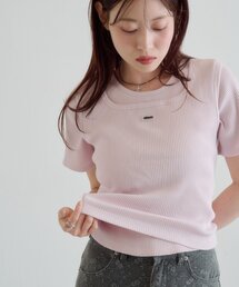 Kastane | 【前後2WAY】ラバータグタンク(タンクトップ)