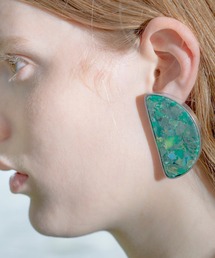 RUMCHE（ラムシェ）の「Ocean Plastic Moon Earrings / オーシャンプラスチックムーンイヤリング（イヤリング）」