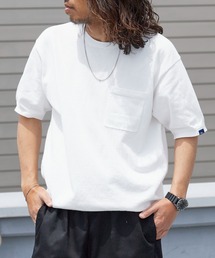 WP WESTPOINT（ダブルピーウエストポイント）の「WP WESTPOINT/ダブルピー クルーネック 半袖ニットTシャツ 胸ポケット 2026年春夏（ニット/セーター）」