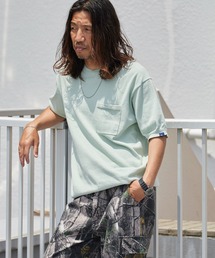 WP WESTPOINT（ダブルピーウエストポイント）の「WP WESTPOINT/ダブルピー クルーネック 半袖ニットTシャツ 胸ポケット 2026年 夏 夏服（ニット/セーター）」