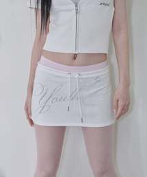 Youth Graphic Skirt / Ivory