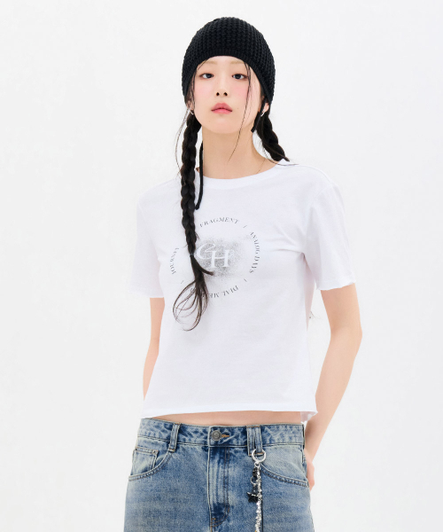 CHASECULT(チェイスカルト)の「レディースグラフィックTシャツ-FBRG5891D01(Tシャツ/カットソー・レディース・ホワイト・85/90)」の2枚目の写真