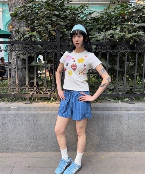 almo(アルモ)の「【LAMPOON】フルーツマルチTシャツ(Tシャツ/カットソー・レディース・ホワイト・SMALL/MEDIUM/LARGE)」の5枚目の写真