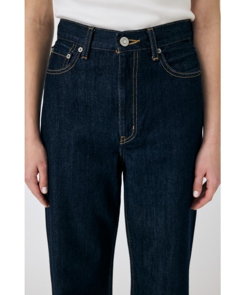 MOUSSY（マウジー）の「HIGH WAIST STRAIGHT（デニムパンツ・レディース・ライトブルー/ワンウォッシュ・23inch/24inch/25inch/26inch）」の16枚目の写真